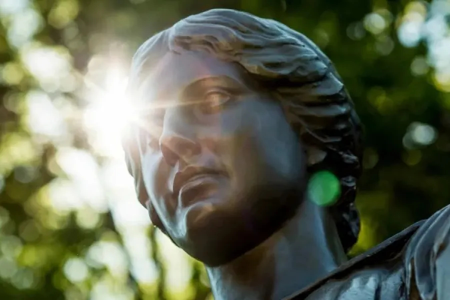 Alma Mater statue