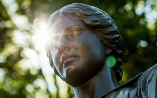 Alma Mater statue
